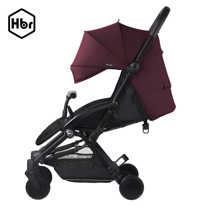 HBR虎贝尔S1经典系列可坐躺婴儿推车轻便折叠新生儿婴儿车