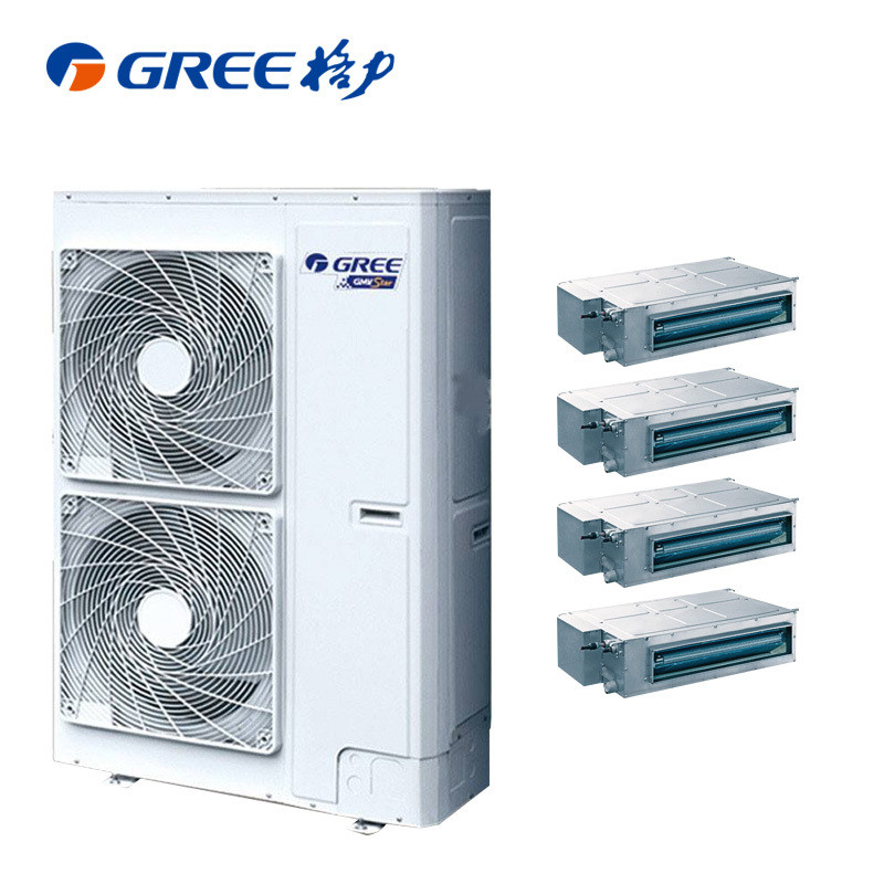 格力（GREE）STAR系列 GMV-H120WL/A 5匹 全直流变频 一拖四 家用中央空调 配HDC直流变频室内机