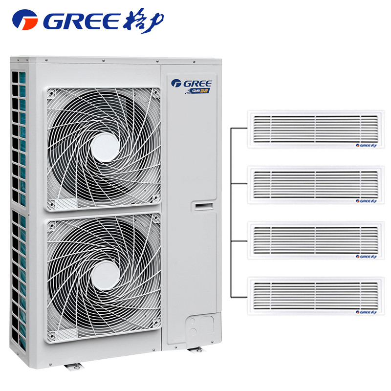 格力（GREE）新品 智睿系列GMV-H120WL/C1 家用中央空调 大5匹 一拖四变频变容室外机 配直流变频室内机