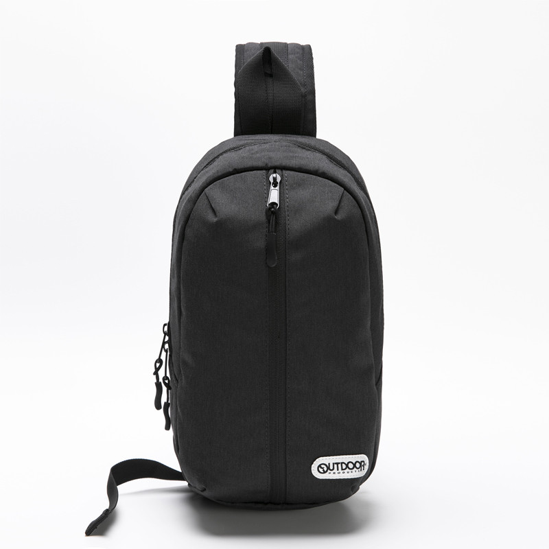 （OUTDOORPRODUCTS）运动户外男女情侣款单肩背包运动休闲斜跨包191104_1 191104-4/炭黑