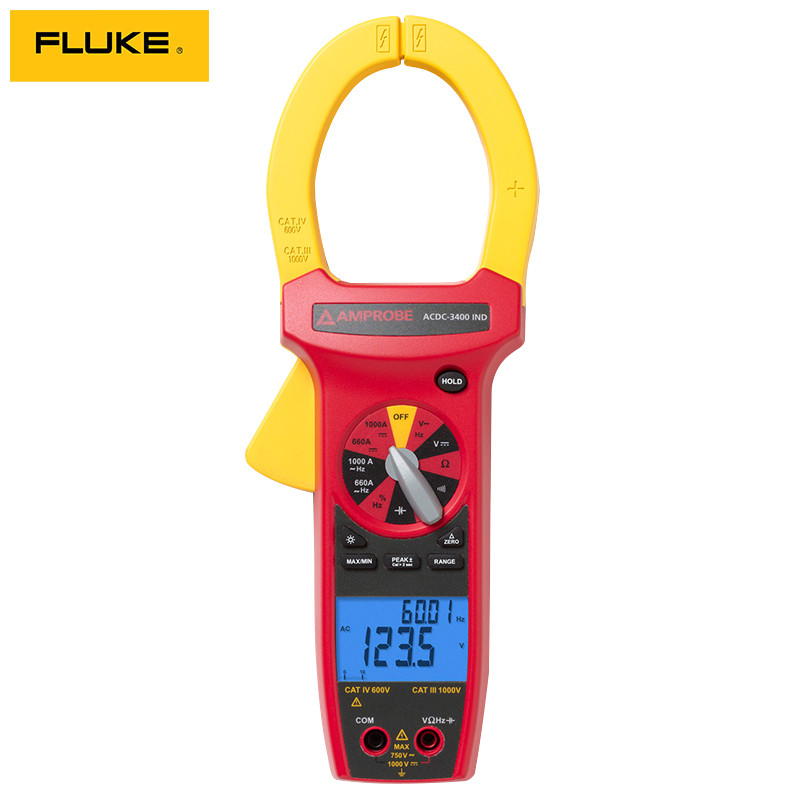 福禄克（FLUKE）安博Amprobe ACDC3400 IND钳形表大电流钳表钳形万用表钳形电流表