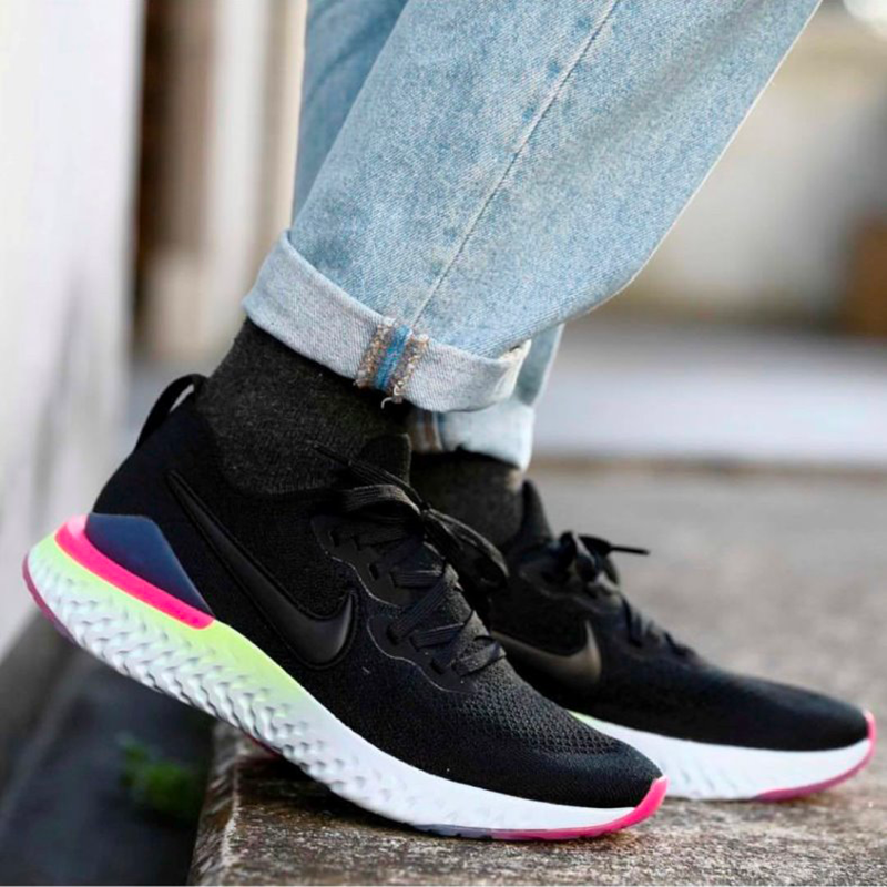 耐克（NIKE）女鞋EPIC-REACT运动鞋舒适跑步鞋BQ8927 BQ8927-003（女） 7.5（女/38.5码）