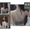 美背内衣女无钢圈聚拢性感蕾丝文胸加厚胸罩刺绣收副乳胸罩 单件/套装 绿色套装 36B/80B