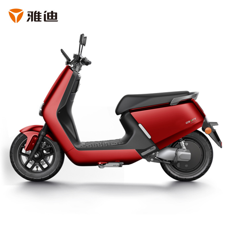 雅迪电动摩托车g5都市版范迪塞尔代言电瓶60v锂电电动踏板米兰男女
