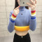 朗妮姿(LANGNIZI) 2020新款韩版毛衣女春秋装衣服宽松高领针织打底衫 A958# M【建议95-110斤】 浅咖【常规】
