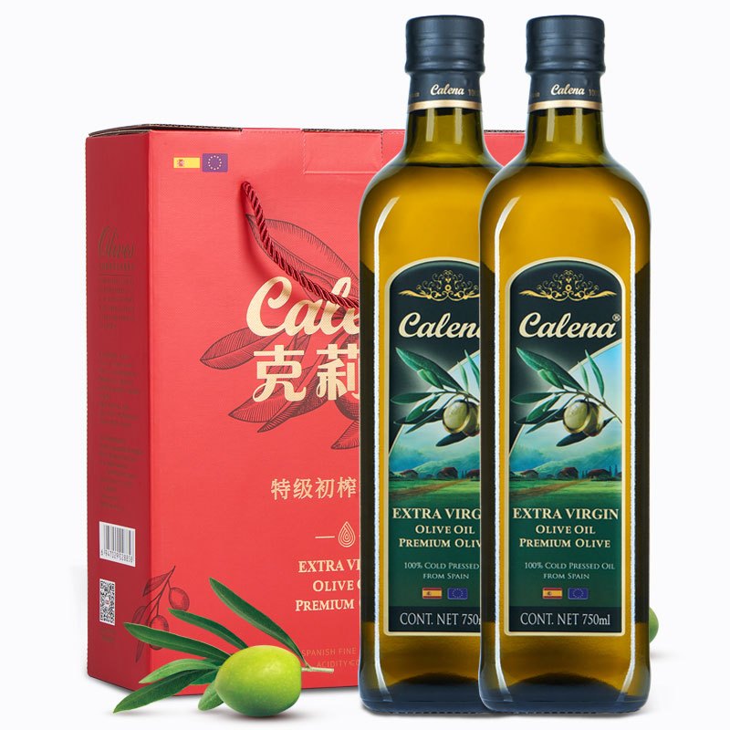 克莉娜特级初榨橄榄油750ml*2礼盒