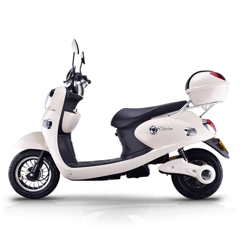 新日电动车电动摩托车风雅欧妮普通尾箱丝绸粉60v