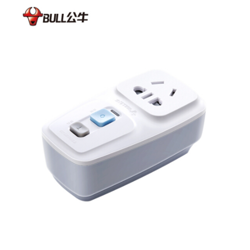 公牛(bull) 新国标防漏电保护器插头10A无线插头常规版 GN-920L(单位：个)