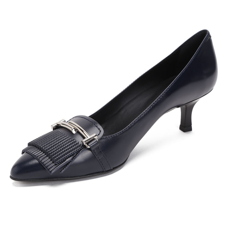 TODS/托德斯 女鞋中跟鞋 XXW0ZX0V110 海军蓝 35