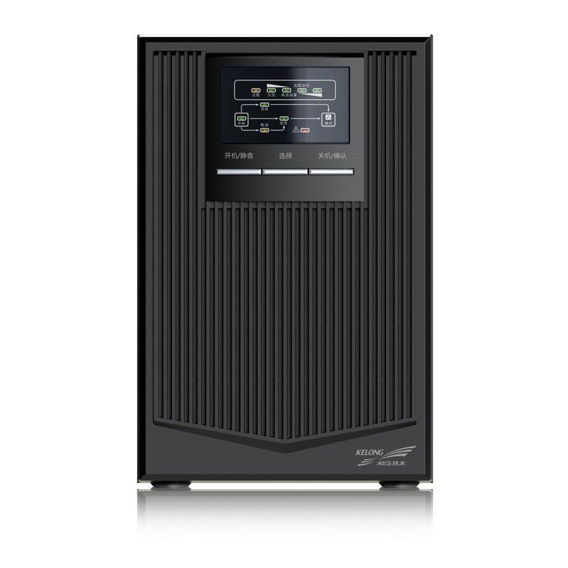 科华UPS YTR1101L不间断电源1000VA800W在线式塔式长效机稳压无电池全国联保三年