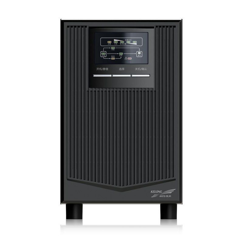 科华YTR1102高频在线式UPS不间断电源2KVA/1600W稳压电源标机内置电池