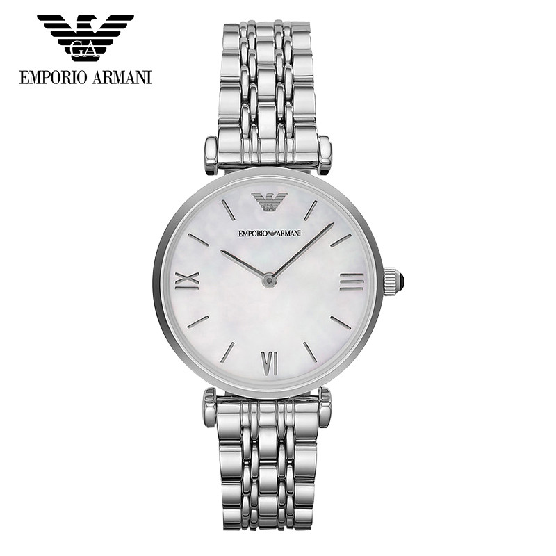 ARMANI 阿玛尼手表女时尚潮流防水石英表简约腕表 AR1682