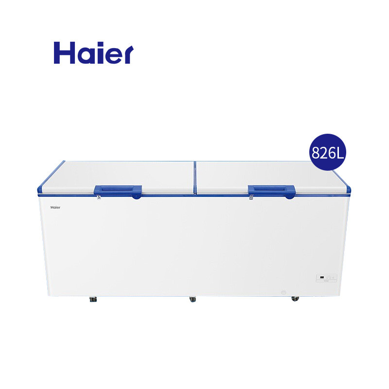 海尔（Haier）冰柜 826升 BC/BD-826SEA商用冰柜 海鲜冷冻柜 深冷速冻 电子温控 大容量冷柜