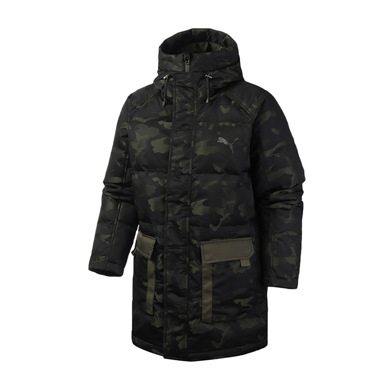 【自营】PUMA彪马男装运动服休闲连帽保暖羽绒服581641. XXL 58164170墨绿色