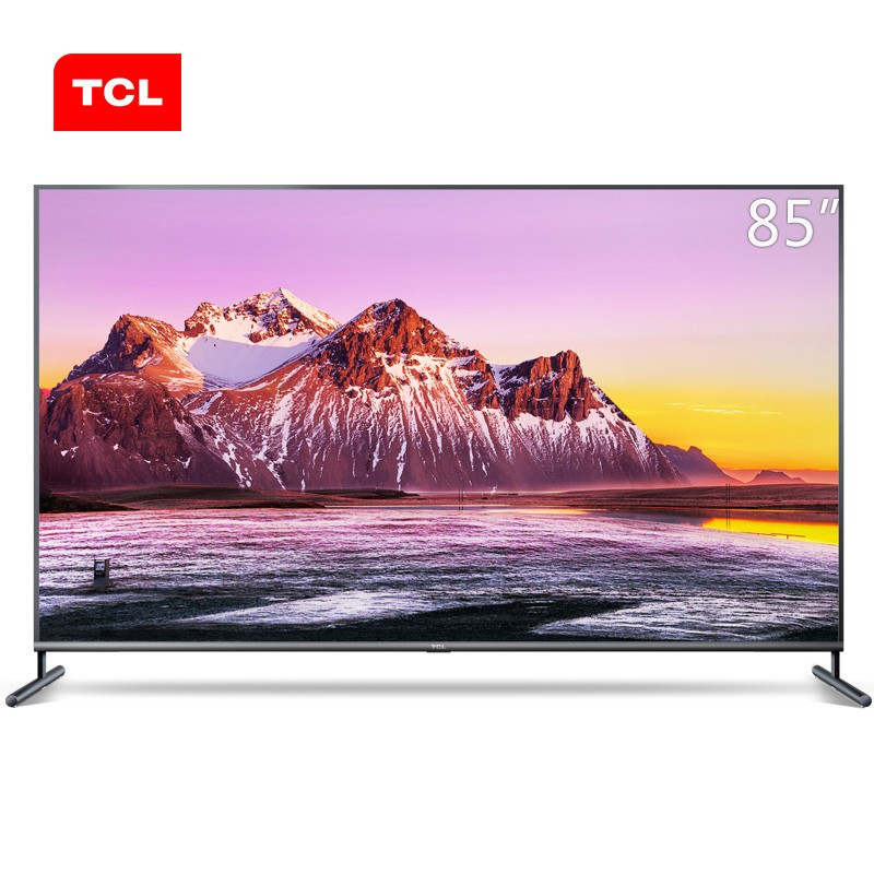TCL 85寸 85X6C 平板 电视机(计价单位：台) 黑色