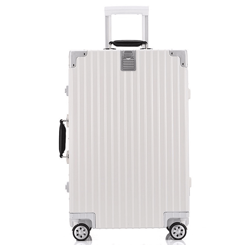 SWISSGEAR瑞士军刀拉杆箱万向轮行李箱耐磨旅行箱20寸行李箱 拉链款-白色 20寸