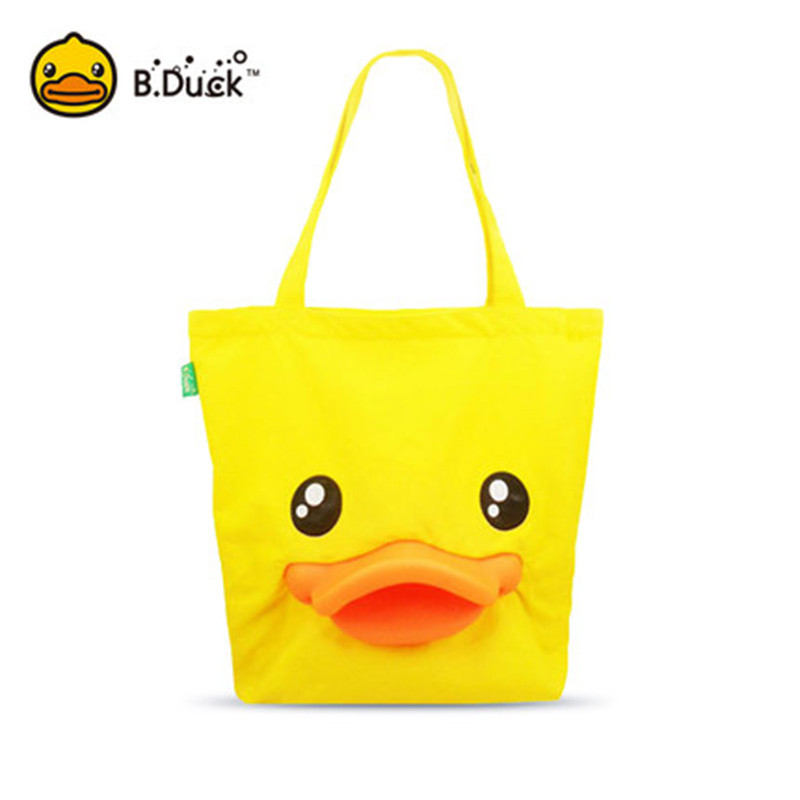 B.Duck 单肩包 黄色（线上）