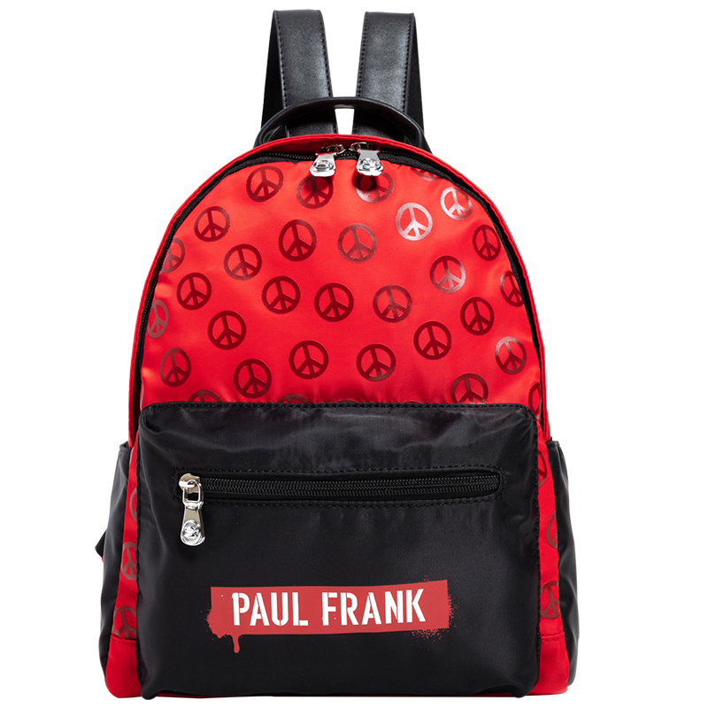 大嘴猴(paul frank) 休闲包PFL071红色/黄色 红色