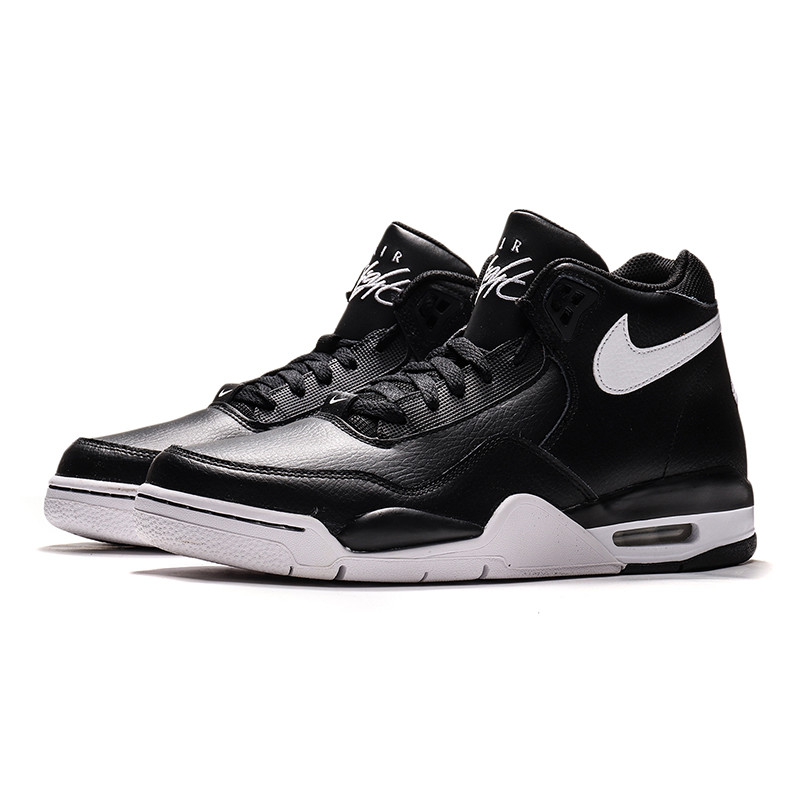 NIKE男鞋休闲鞋Flight Legacy AJ4兄弟款篮球运动鞋BQ4212-002 BQ4212-002黑+白 40码
