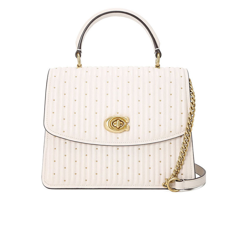 Coach/蔻驰 女包PARKER 手拎单肩包 52664 白色