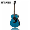雅马哈(YAMAHA)FS820TQ单板民谣吉它升级版木吉他jita桃花芯背侧板40英寸天蓝色亮光