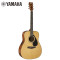 雅马哈（YAMAHA）FX600II电箱吉他 雅马哈吉他初学入门吉他男女木吉它jita乐器 木吉他圆角 41英寸 原木色