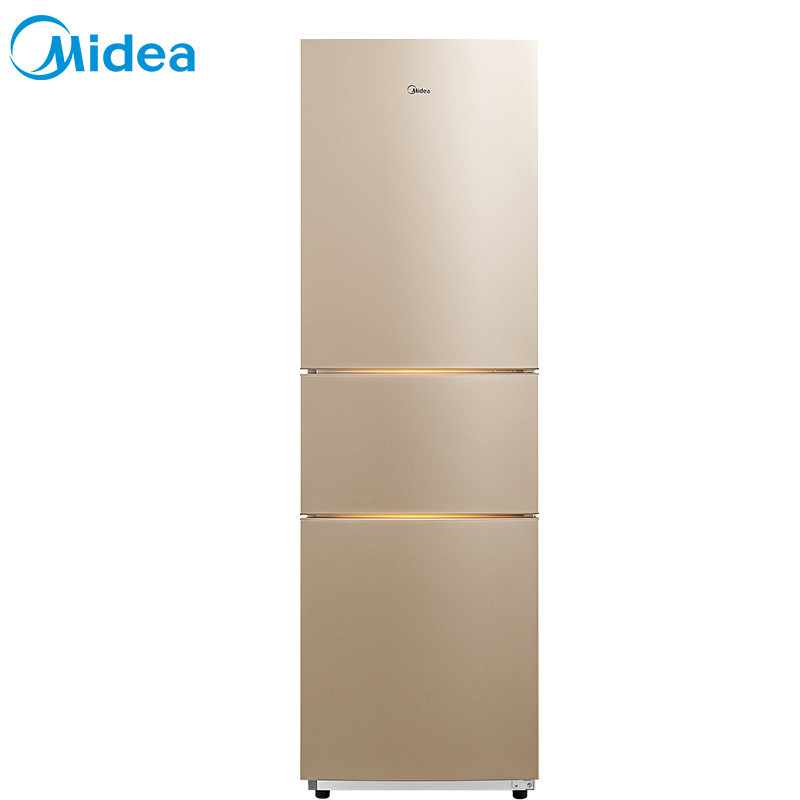 美的（Midea）BCD-215WTM(E) 215升 双系统风冷 铂金净味 节能静音家用三门冰箱