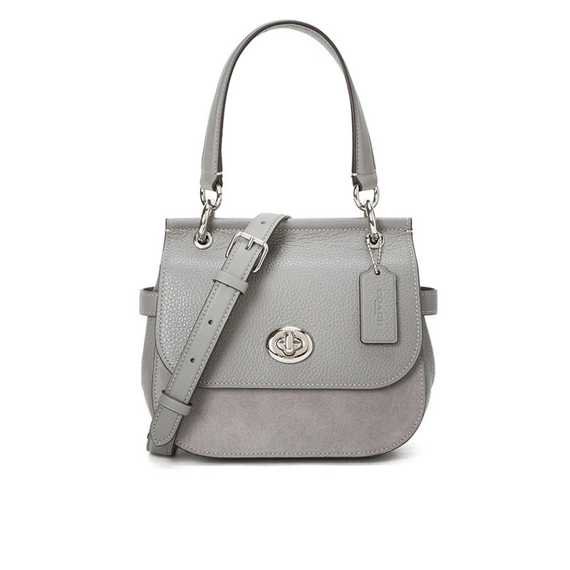 COACH/蔻驰新品女士JACE 手拎单肩包 F79991 珍珠灰