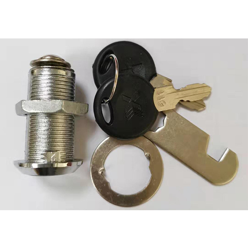 小博士 文件柜锁抽屉锁直径20mm长度40mm 5把/组