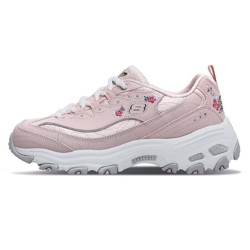 Skechers斯凯奇女鞋运动休闲舒适老爹鞋休闲鞋TM&11977-LTPK 11977-LTPK 35