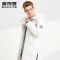 波司登男羽绒服2019连帽长款青年时尚帅气外套潮_1 195/108A 糙白8003