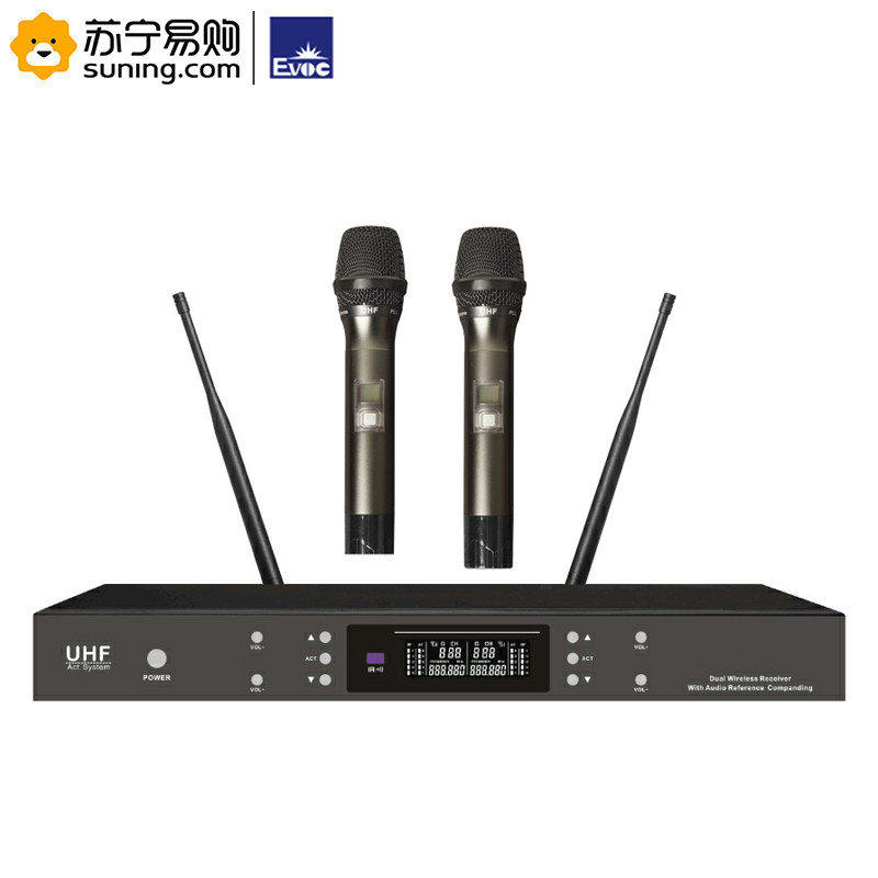 研祥(Evoc) Raudio 一拖二无线手持麦 X1