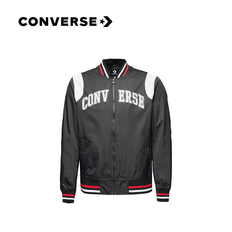 CONVERSE(匡威)春季男子夹克10017459-A02 S 黑色/10017459-A02