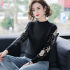 鄂尔多斯市羊绒衫女士100%羊毛衫女秋冬装保暖针织打底衫宽松大码半高领套头百搭毛衣女装冬毛衣套头宽松大码显瘦羊绒打底衫 XL适合115-125斤 350咖啡