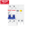 德力西 (DELIXI)空气开关 HDBE63LE2C63 家用空开带漏保小型漏电保护断路器 2P63A