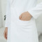 气质制服!韩版白大褂长袖医生服院工作服女白大衣护士服医院白服迈尔尼诺(MYLENINO)_864 XXL 男防静电短袖502款