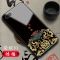 中国风荣耀10手机壳玻璃荣耀20/v10/v20潮牌国潮华为P20/30情侣款_496_22 【鸿福】+送指环扣华为P30