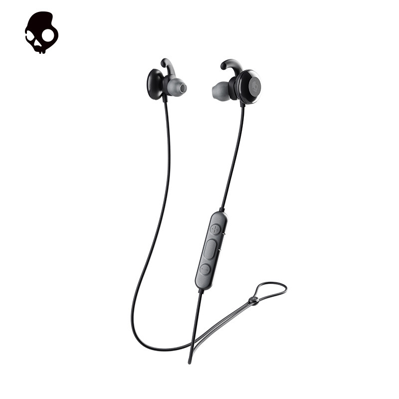 斯酷凯蒂(Skullcandy) Method active S2NCW-M448无线入耳式运动耳机 固定鱼鳍设计 黑色