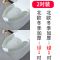 VIERUODIS润硕马桶垫【可水洗】通用马桶贴无痕静电粘贴家用马桶坐垫水晶绒 紫色（2对装）大菠萝（加大款）
