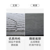别墅大口半圆橡胶脚垫家用入户进耐磨垫子进户地垫垫地毯_3 60x90cm 多洛巴-深灰色