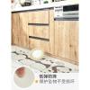 ins风厨房长条地垫现代家用防滑垫防水防油pvc可擦洗脚垫地毯_527 单个装:长75cmx宽45cm 小黄鸭手稿