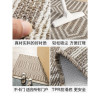 入户地垫进防滑垫家用口地毯入脚垫玄关耐磨防滑客厅垫_8 50x80cm 时光回廊-棕