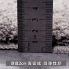 进地垫垫浴室防滑垫家用客厅地毯卫生间吸水防滑脚垫子纯色_2 50x120cm 红色超柔大红色