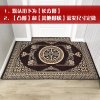 进地垫红色喜庆家用脚垫喜字垫定制玄关卧室入户中式客厅地毯_657 免费定制，请联系客服 双喜-咖色