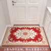 入户地垫垫进踩脚垫子可裁剪口家用欧式客厅厨房地毯卧室_1_187 0.5&times;0.8米（支持裁剪，可定制） 青色大欧式平安-绿