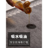 厨房地垫防滑防油家用长条脚垫耐脏地板垫子吸水吸油防水厨房地毯_4 50*100cm 网格藏青