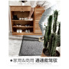 商业大口耐磨地垫垫地毯入户厅脚垫家用进橡胶防滑垫子_3 60x90cm【入户除尘专用】 落尘-黑红色