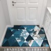 北欧卧室地毯垫进垫子地垫家用脚垫口入户卫生间厨房浴室_3 0.8&times;1.2米（支持裁剪，可定制） 浅紫色烟花