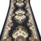 欧式走廊地毯过道家用防滑红地毯玄关进垫入户口长条地垫定制_19_192 100cm宽幅（1m价格） 165深蓝