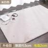 加厚长毛绒地毯卧室床边毯北欧网红仿兔毛飘窗满铺房间客厅茶几垫_1_490_288 50×160CM 米白色（升级款）